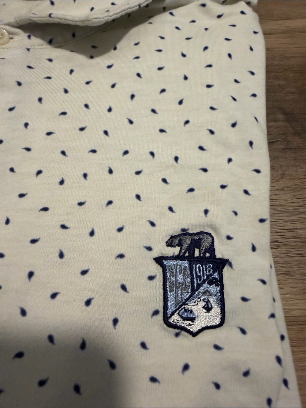 B.Draddy Cal Club Polo Shirt Pocket Pima Cotton California Golf Men’s Size M - Picture 4 of 8